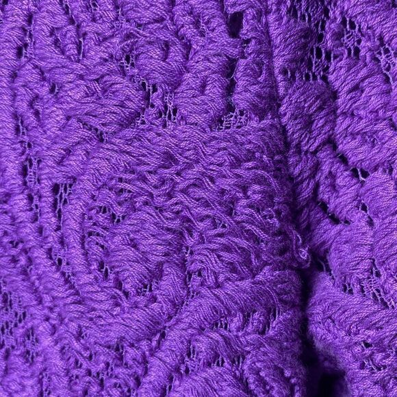 MSRP $448 Nanette Lepore Summer Flame Lace Peplum Jacket Women's Size 4 - Picture 10 of 10